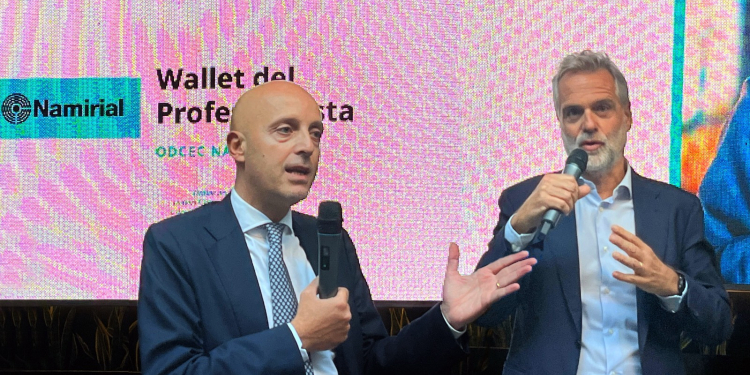 Commercialisti, l'Ordine di Napoli primo in Italia a lanciare il Wallet di Identit&agrave; Digitale per il professionista, realizzato sulla Wallet Platform di Namirial